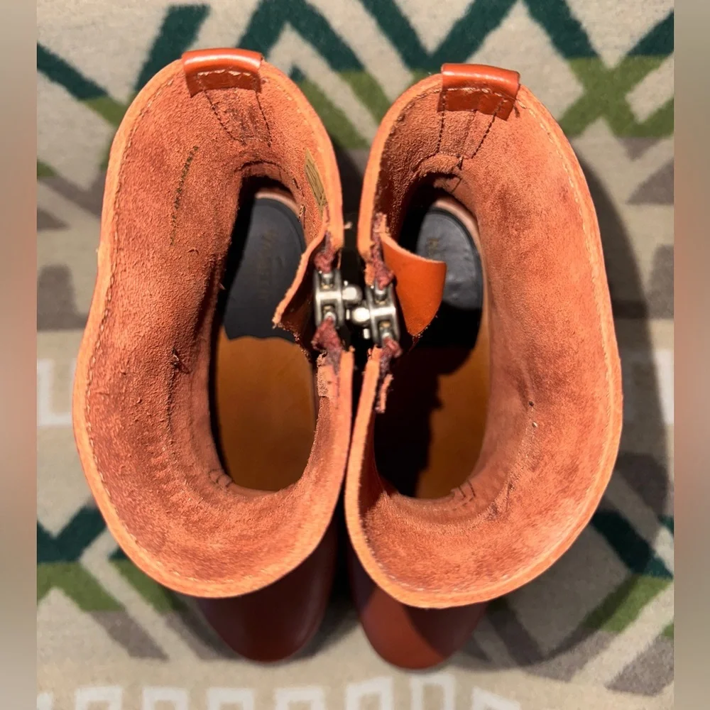 Swedish Hasbeens Tan Leather Booties - Picture 12 of 15